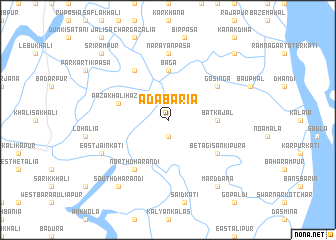 map of Ādābāria