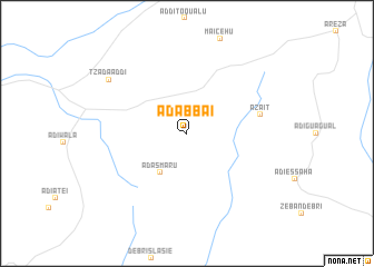 map of Ad Abbai