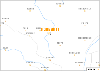 map of Ad Abbati