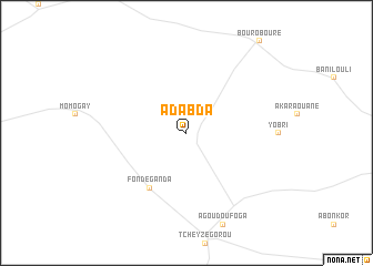 map of Adabda