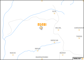 map of Ad Abi