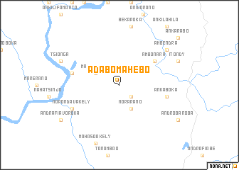 map of Adabomahebo