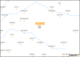 map of Ādabo