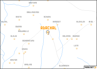 map of Adachal