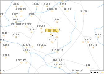 map of Adadoi