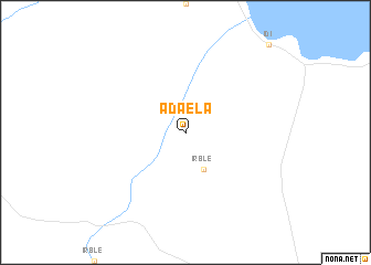 map of Ada Ela