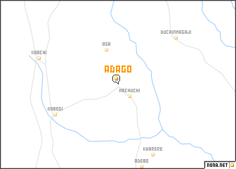map of Adago