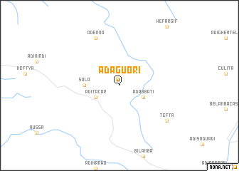 map of Ad Aguori