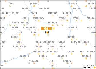 map of Adahem