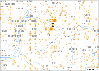 map of Adai