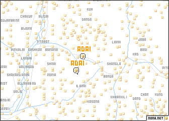 map of Adai