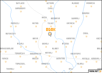 map of Adak