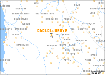 map of ‘Adāl al Jubayr