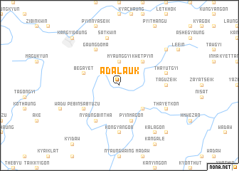 map of Adalauk