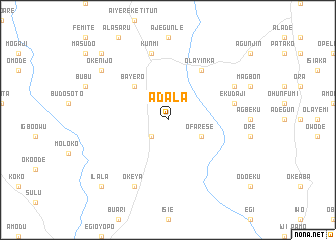 map of Adala