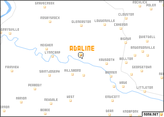 map of Adaline