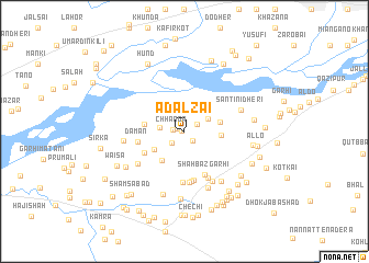 map of Adalzai