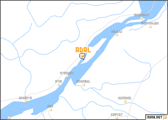 map of Adal