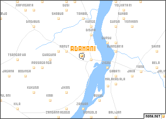 map of Adamani