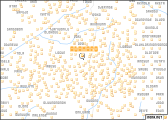 map of Adamaro