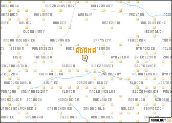 map of Adama