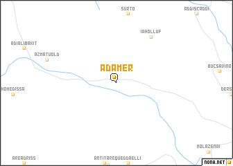 map of Ad Amer
