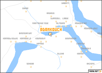 map of Adamkouch