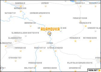 map of Adamovka