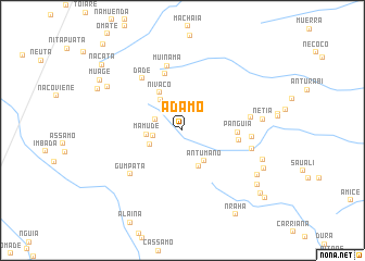 map of Adamo