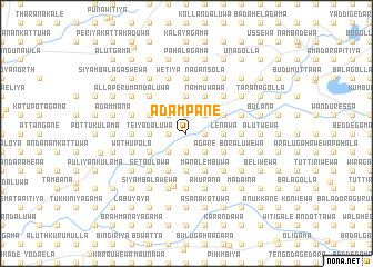 map of Adampane