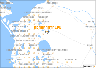 map of Adampantalvu