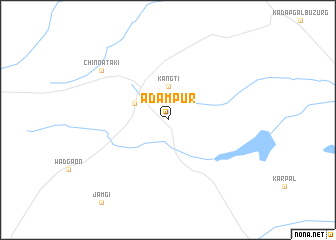 map of Ādampur