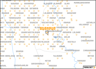map of Ādampur