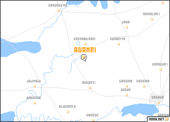 map of Adamri
