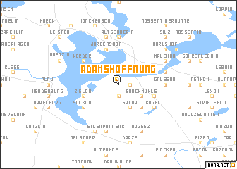 map of Adamshoffnung