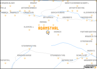 map of Adamsthal