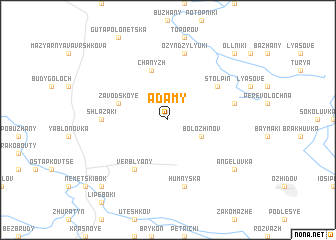 map of Adamy