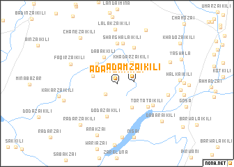 map of Ādamzai Kili