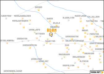 map of Ādam