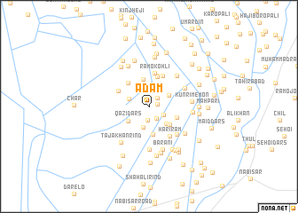 map of Ādam