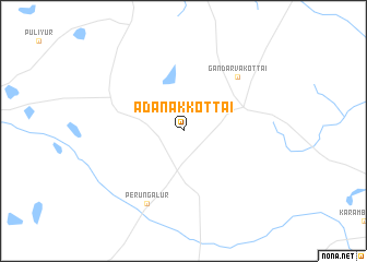 map of Adanakkottai