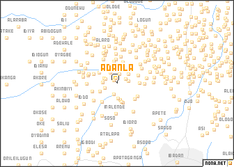 map of Adanla