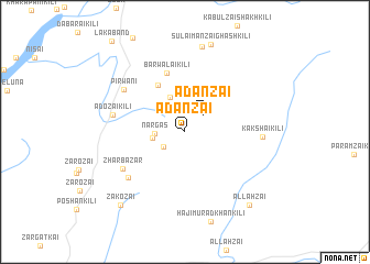 map of Adanzai