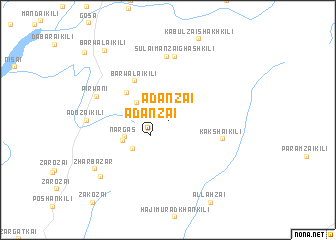 map of Adanzai