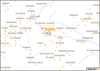 map of ‘Adan