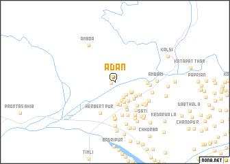 map of Adān