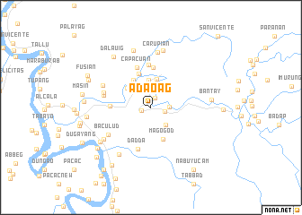 map of Adaoag