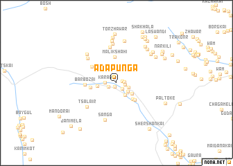 map of Adā Punga