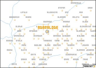 map of Adaralode