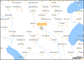 map of Adare